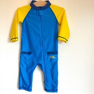 UVSkinz one piece UPF 50 sun and swimsuit 2T